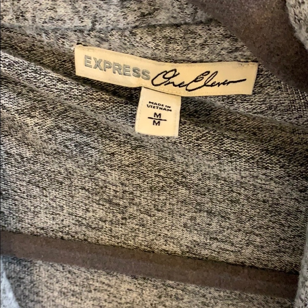 Express Super Soft Flowy Open Cardigan Wrap - image 2